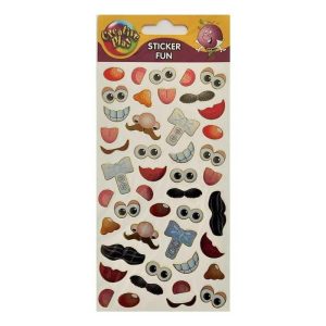 Sticker Fun Stickers Glitter Faces