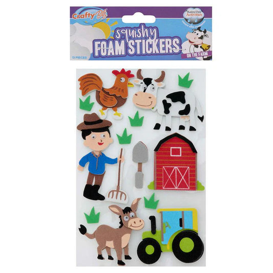 3D Foam Stickers Crafty Bitz On the Farm