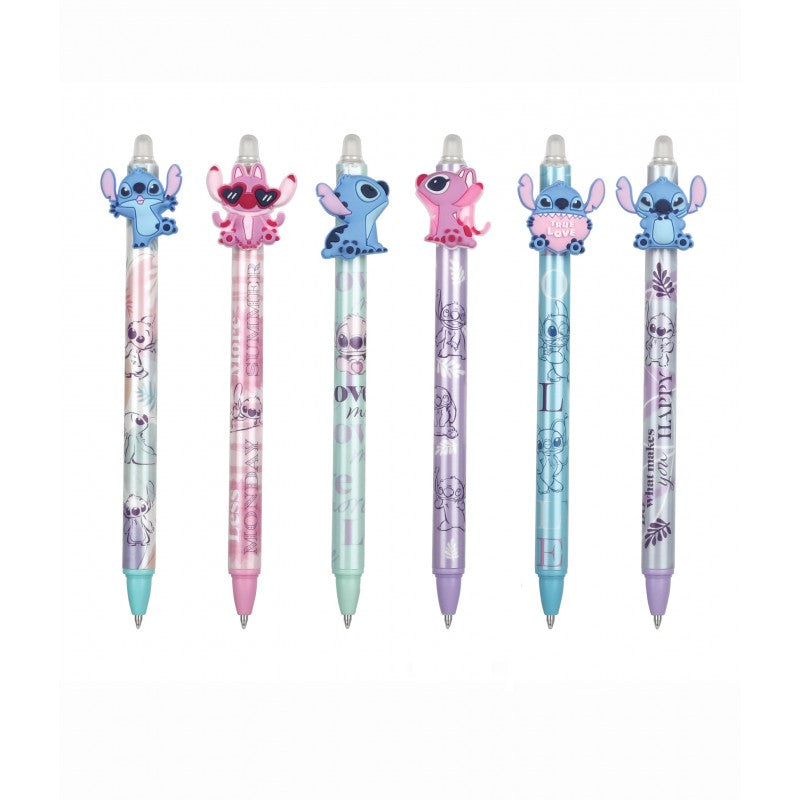 Disney Stitch & Angel Pastel Display Erasable Pen