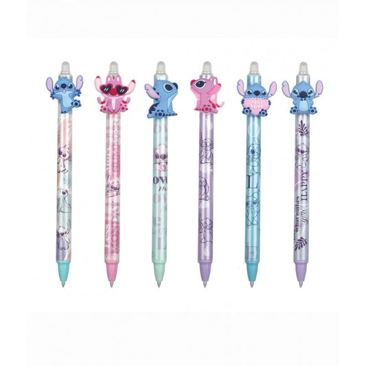 Disney Stitch & Angel Pastel Display Erasable Pen