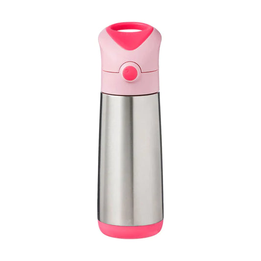 b.box Insulated Straw Bottle - 500ml – Flamingo Fizz