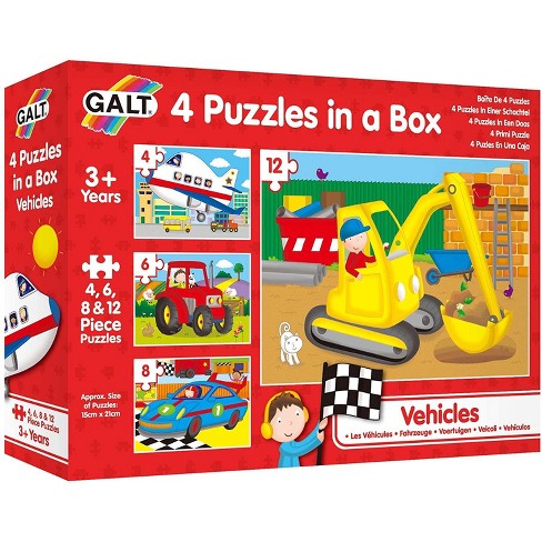 GALT Puzzles in a Box - Vehicles