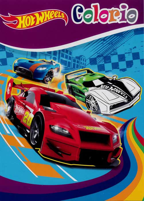 Colorio - Hot wheels Coloring Book