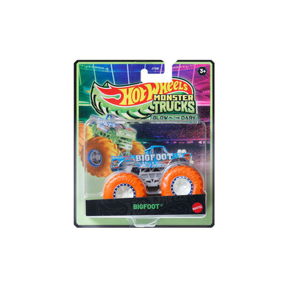 Hot Wheels Monster Trucks Glow in the Dark Vehicle 2026