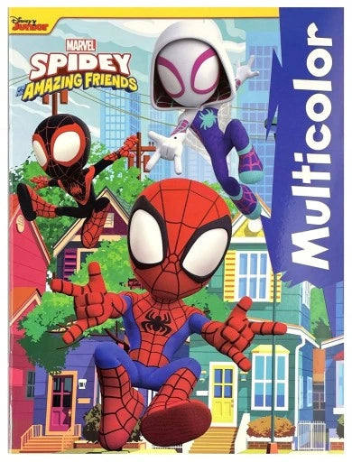 MARVEL- Spidey and His Amazing Friends Coloring Book