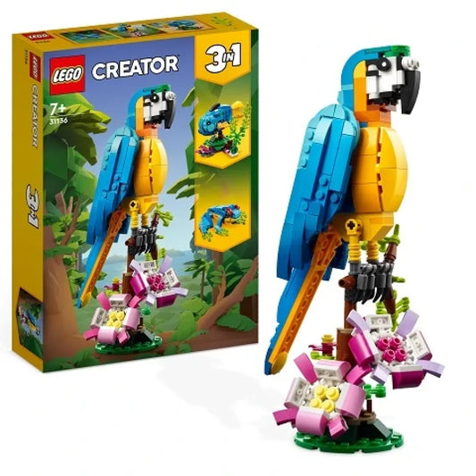 LEGO Creator Exotic Parrot 253 Pieces