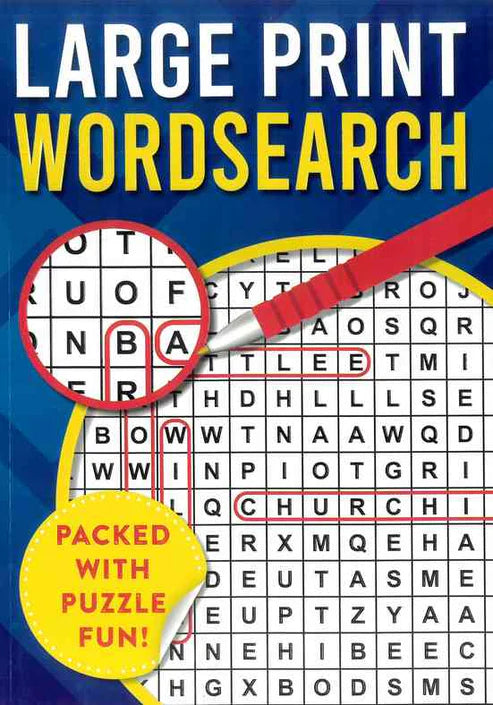 Large Print Word Search