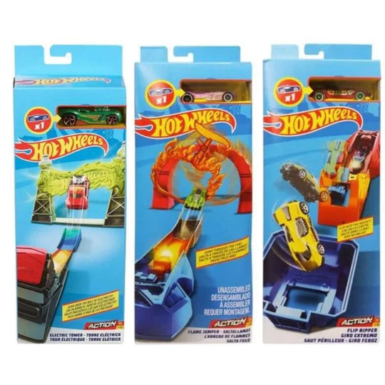 Hotwheels Classic Stunt Set Assortment