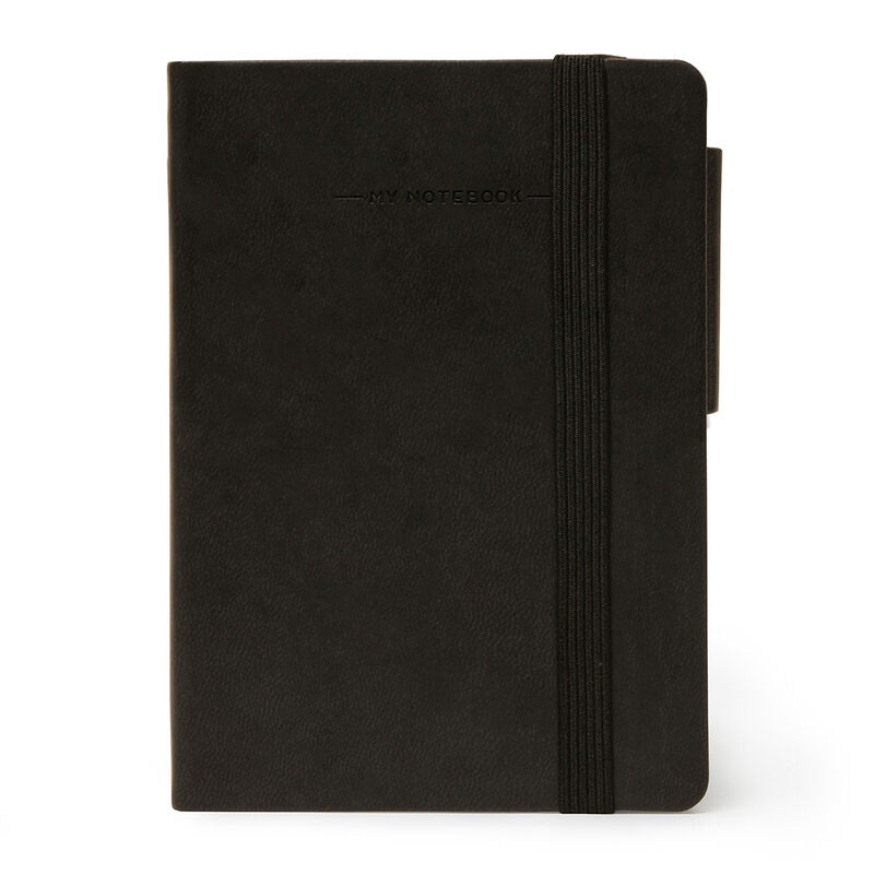 LEGAMI SMALL LINED NOTEBOOK BLACK