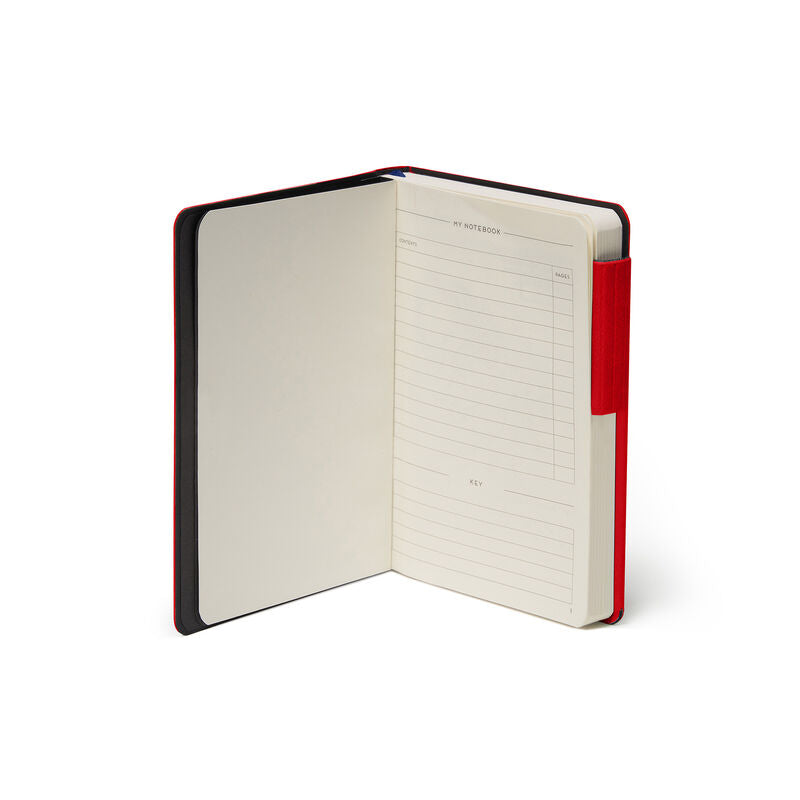 LEGAMI SMALL LINED NOTEBOOK RED