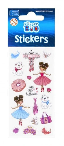Sticker Boo Ballerina