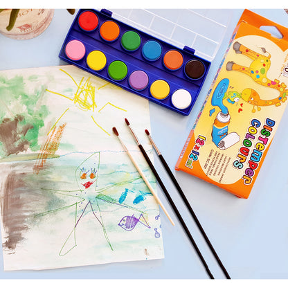 WATER COLOURS 28MM 12PCS SC012