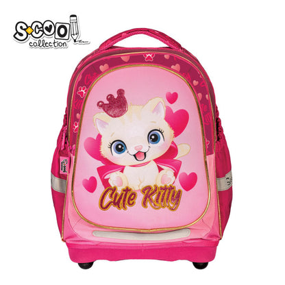 CUTE KITTY Backpack Height 38cm
