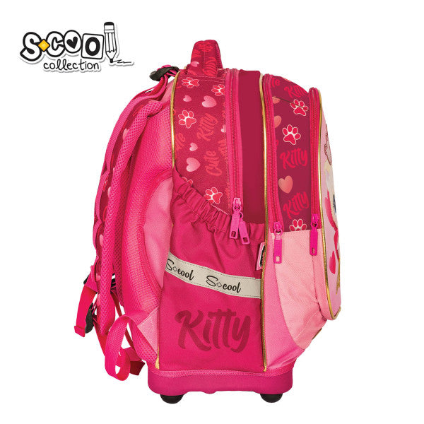 CUTE KITTY Backpack Height 38cm