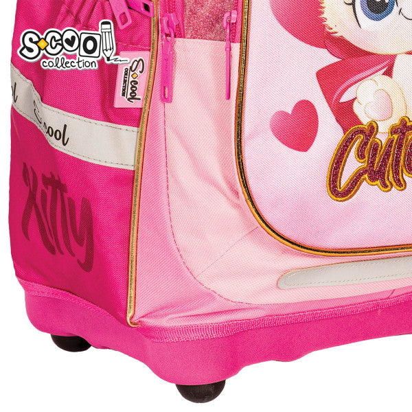 CUTE KITTY Backpack Height 38cm