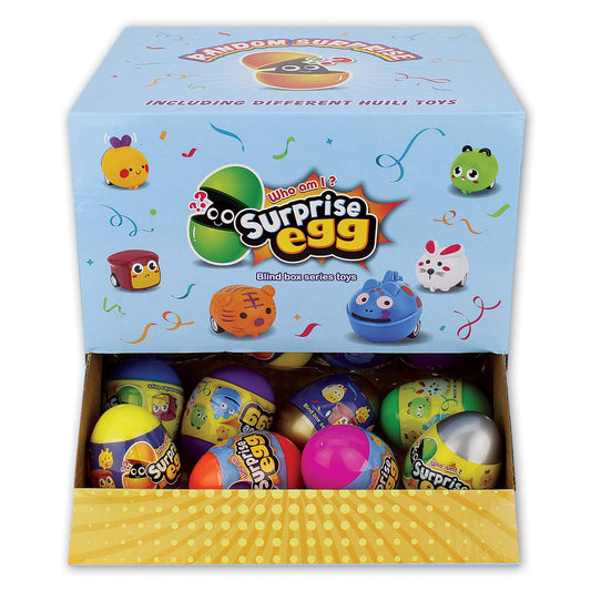 Surprise Egg with Pull-Back Racer – Assorted Styles
