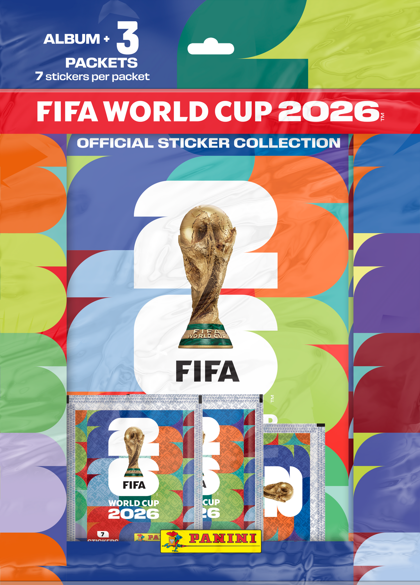 FIFA WORLD CUP 2026 Starter Pack Album + 3 packets