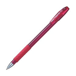 Pentel Feel-It! Capped Ballpoint Pen 0.7mm Red