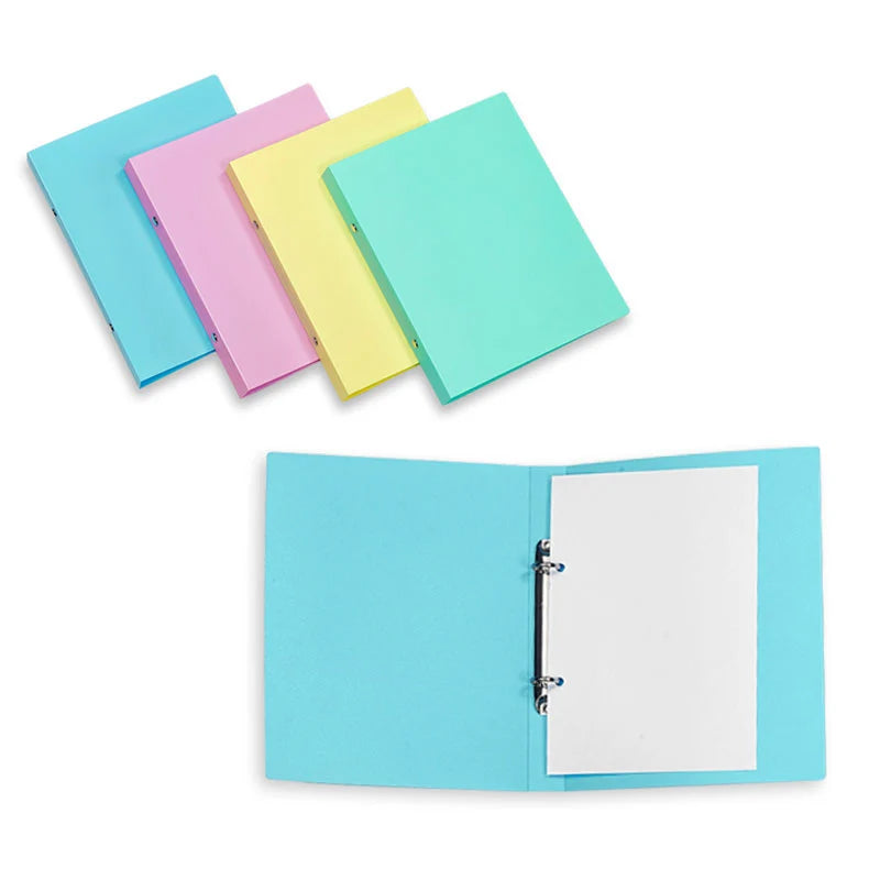 Soft File 2 Ring Pastel Colours With Front Presentation Pocket (Assorted colours)