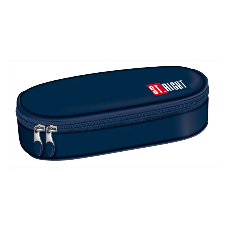 St.Navy Blue 1 compartment pencil case