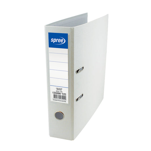 EUROPA - Lever Arch File White 75mm