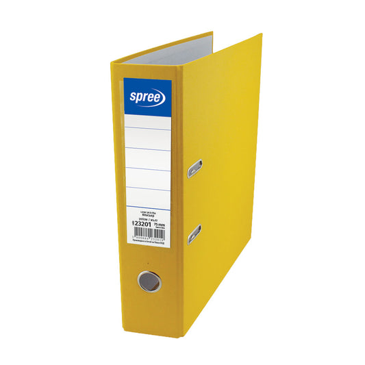 EUROPA - Lever Arch File Yellow 75mm