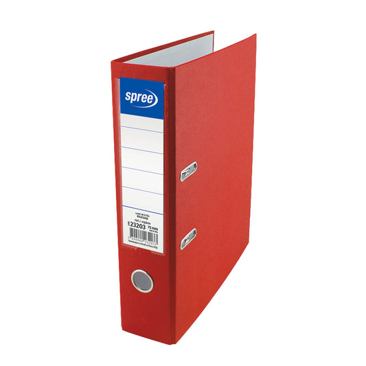 EUROPA - Lever Arch File Red 75mm