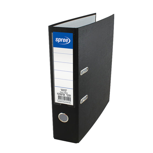 EUROPA - Lever Arch File Black 75mm