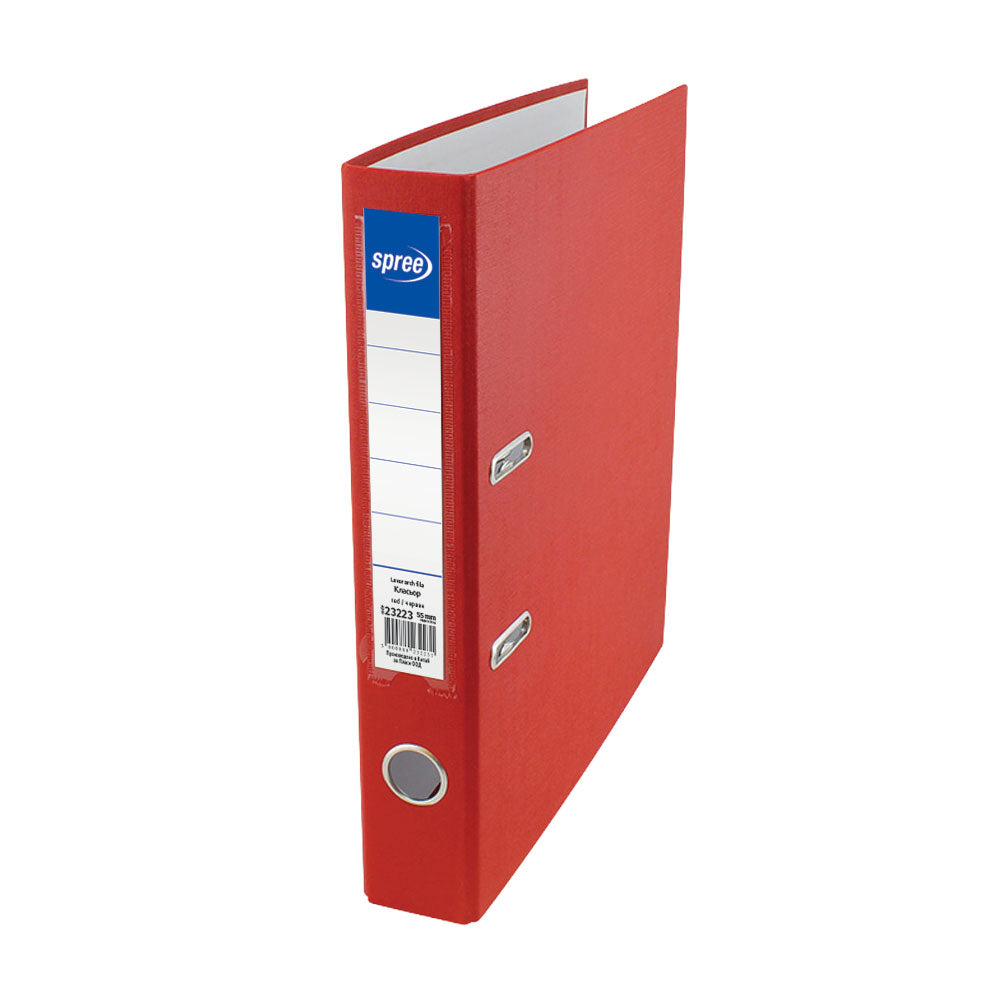 SPREE Lever Arch File 55mm - Red