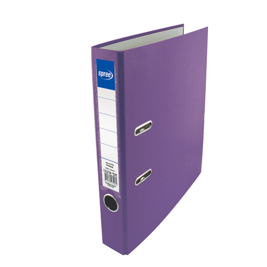 SPREE Lever Arch File 55mm - Purple