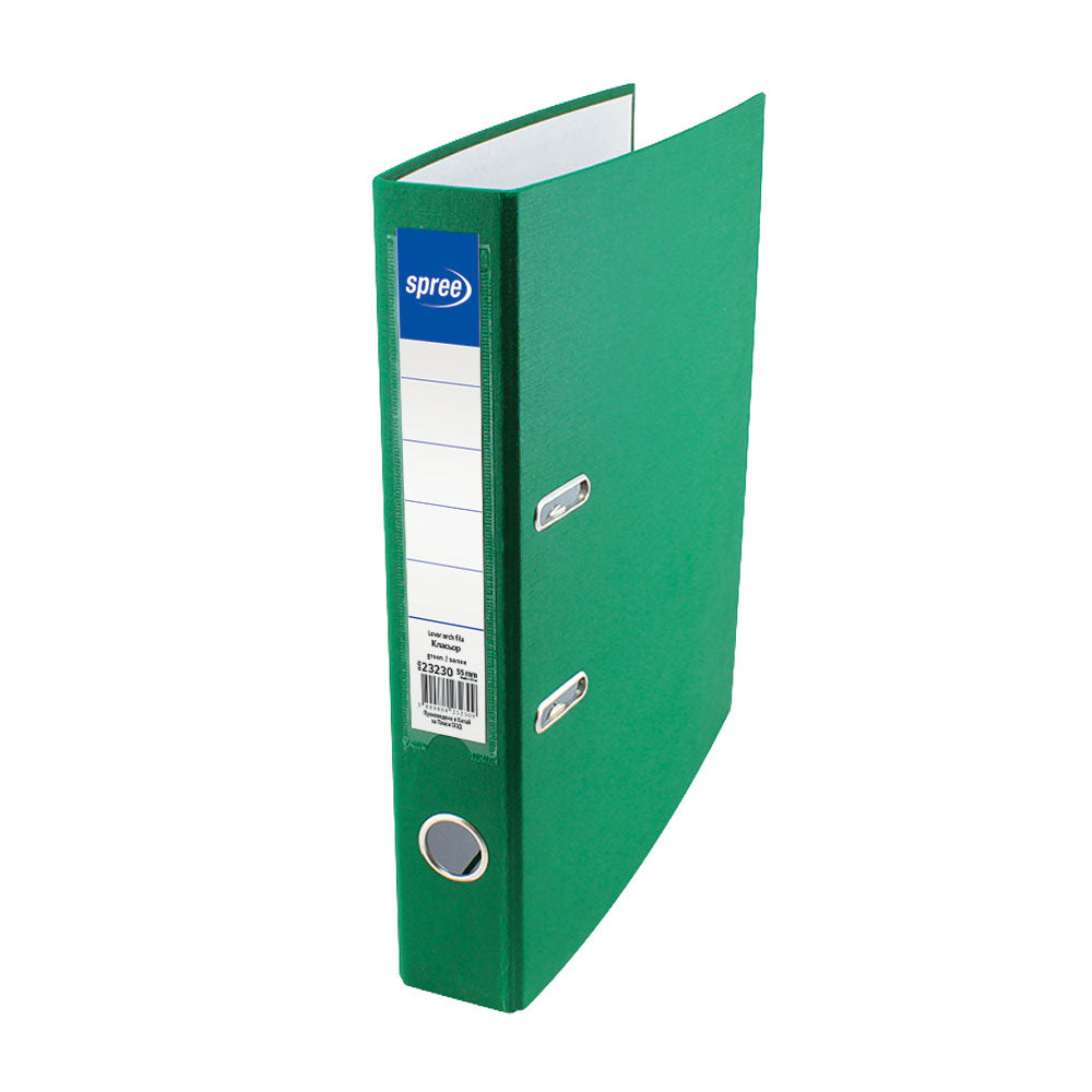 SPREE Lever Arch File 55mm - Green