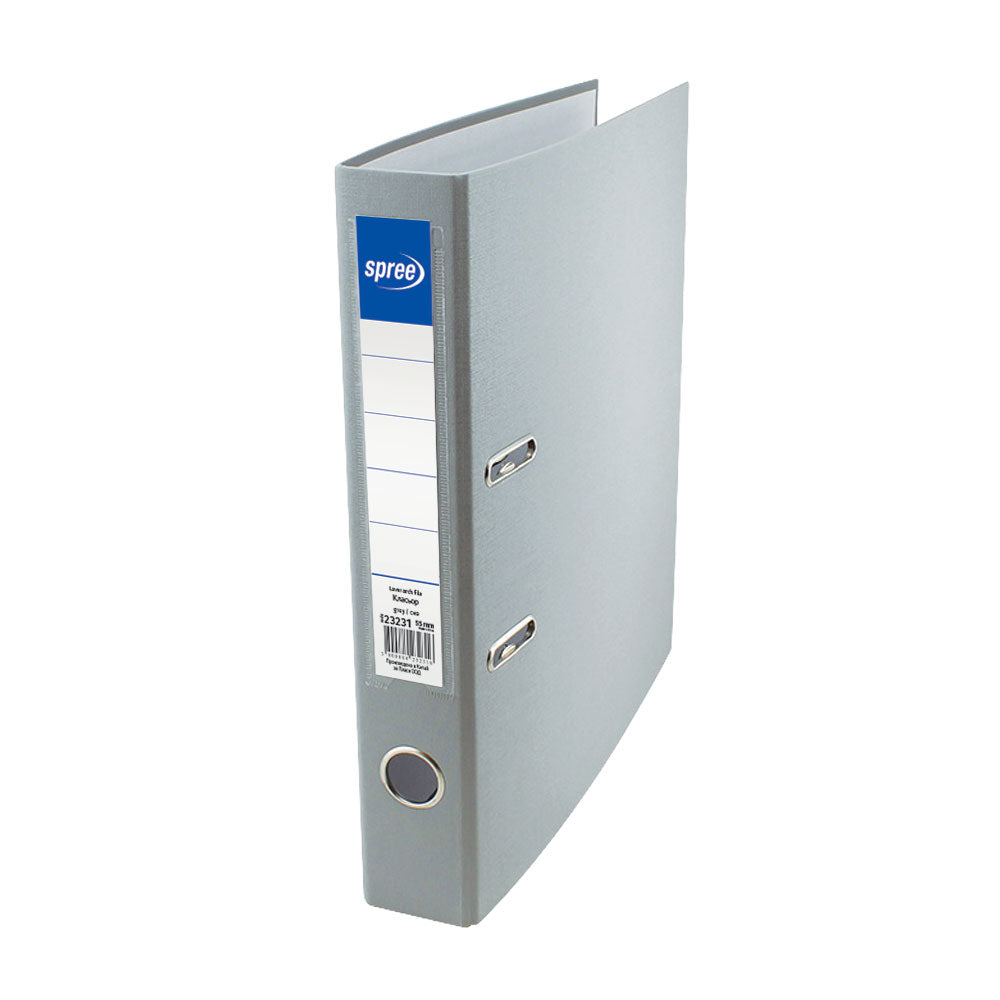 SPREE Lever Arch File 55mm - Grey