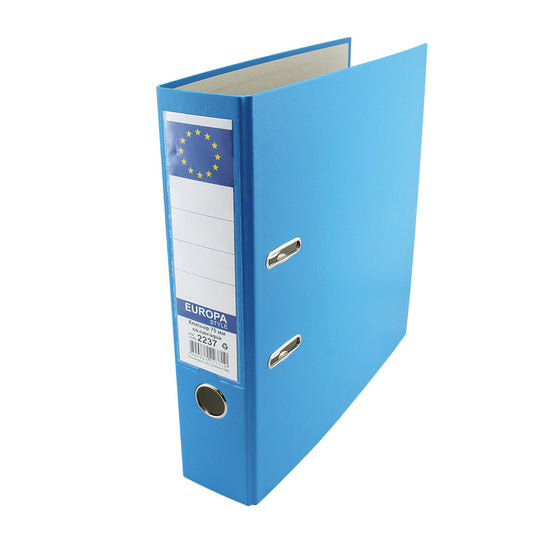 EUROPA - Lever Arch File Light Blue 75mm