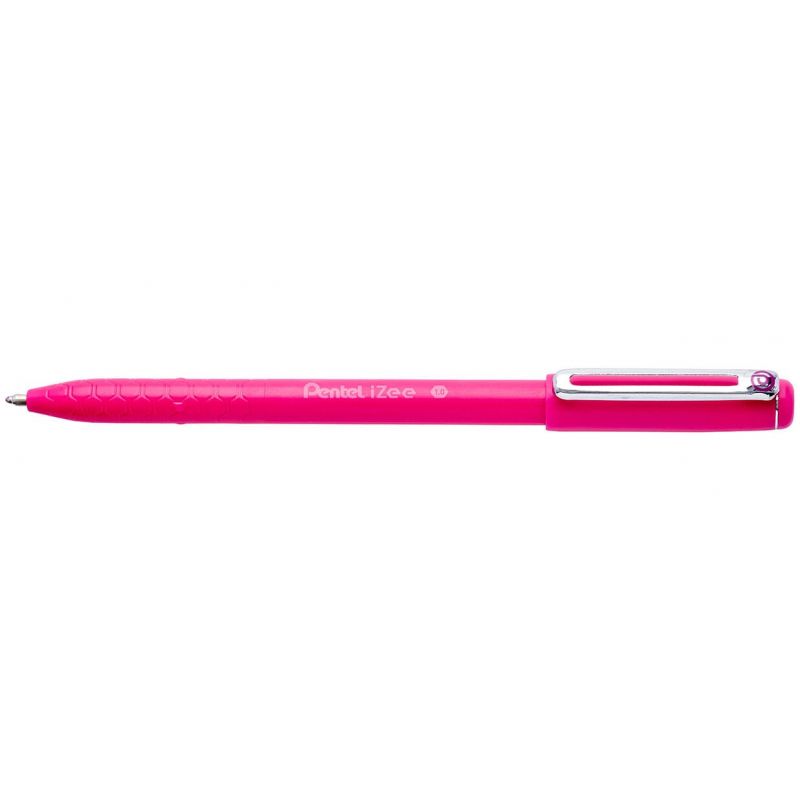 Pentel Izee Retractable BallPen 1mm Pink