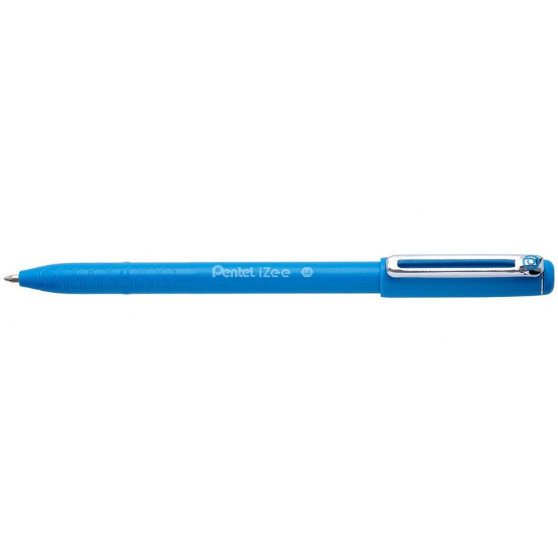 Pentel Izee Retractable BallPen 1mm Sky Blue