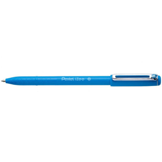 Pentel Izee Retractable BallPen 1mm Sky Blue