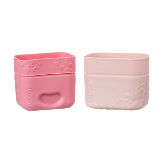b.box Silicone Snack Cup - Blush