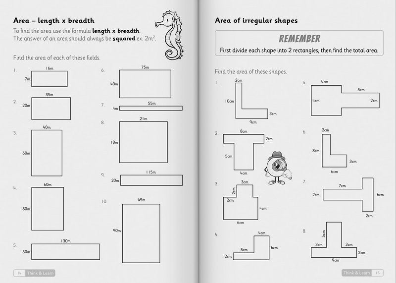 Think and Learn 6 Maths Shapes and Measures