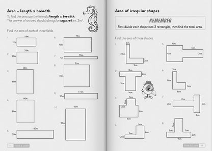 Think and Learn 6 Maths Shapes and Measures