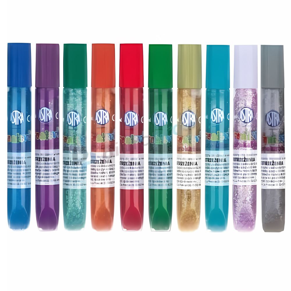 Astra Creativo Glitter glue 10.5ml assorted colours