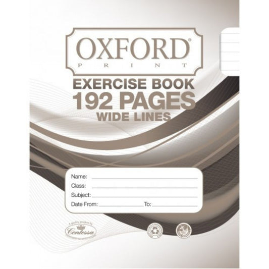 Copybook - OXFORD 192 pages Wide Lines