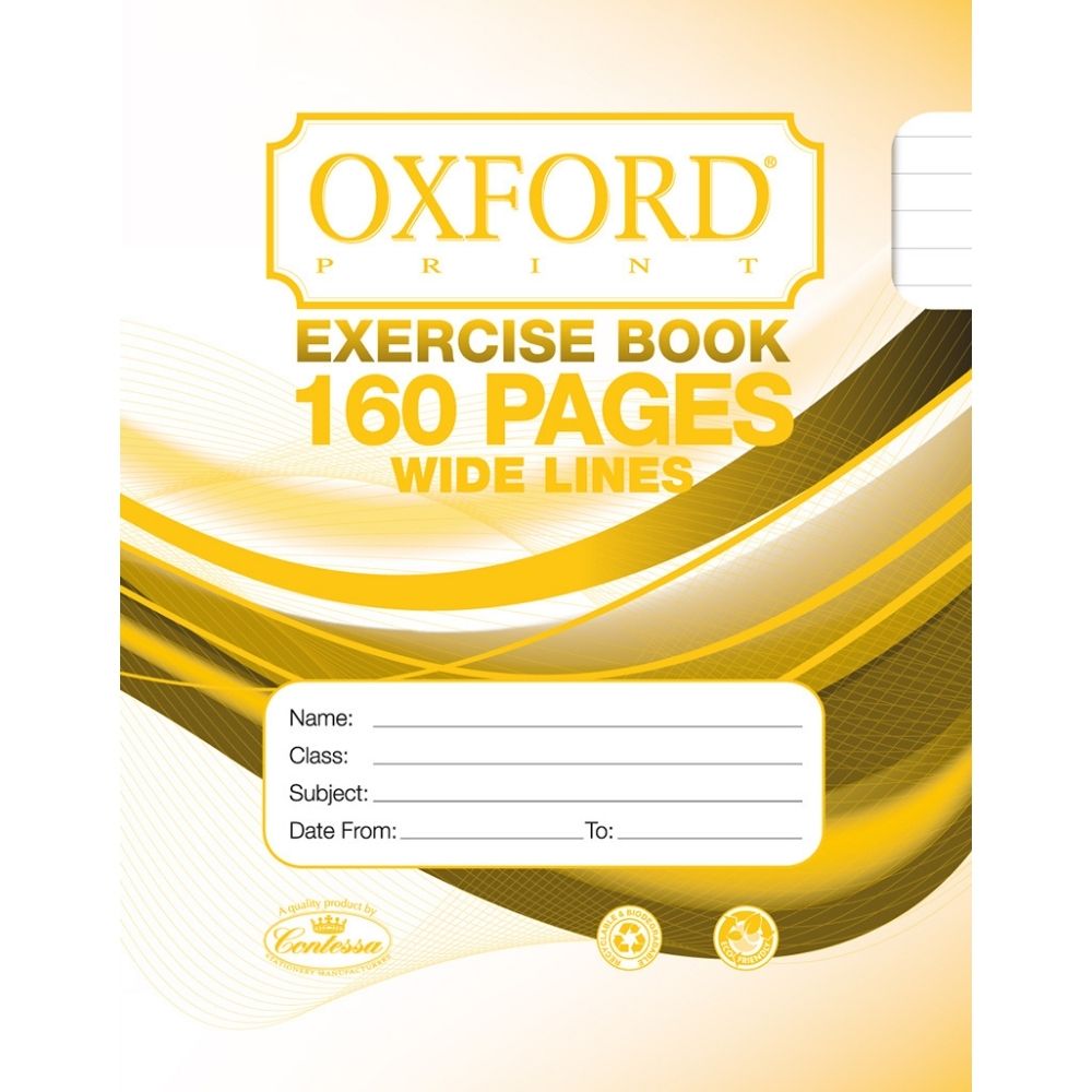 Copybook - OXFORD 160 pages Wide Lines