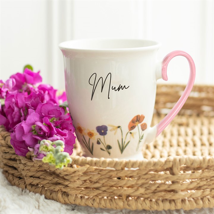 MUM Floral Mug Gift