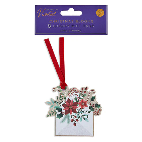 CHRISTMAS BLOOMS - GIFT TAGS (Pack of 8)