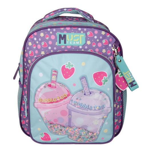 MUST TEAM School Backpack Toddler Bubble Tea 2 Compartments