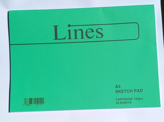 A3 Sketch Pad  - Lines Collection