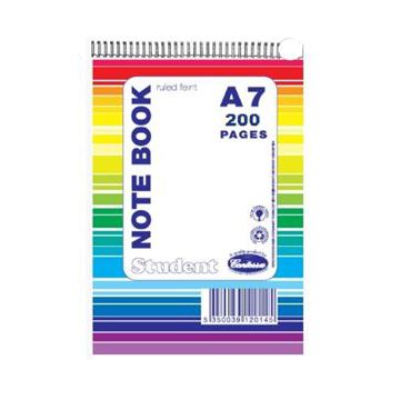 A7 Top Spiral Notebook - Ruled