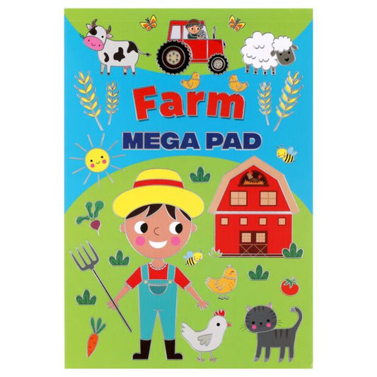 Farm Mega Pad Colouring Book