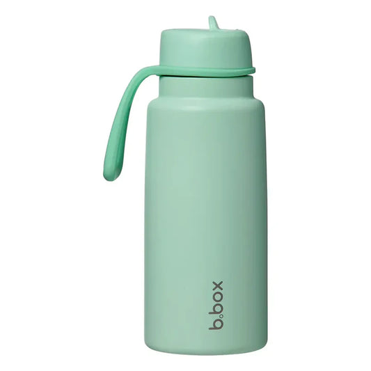 b.box 1 Litre Insulated Flip Top Bottle - Spearmint