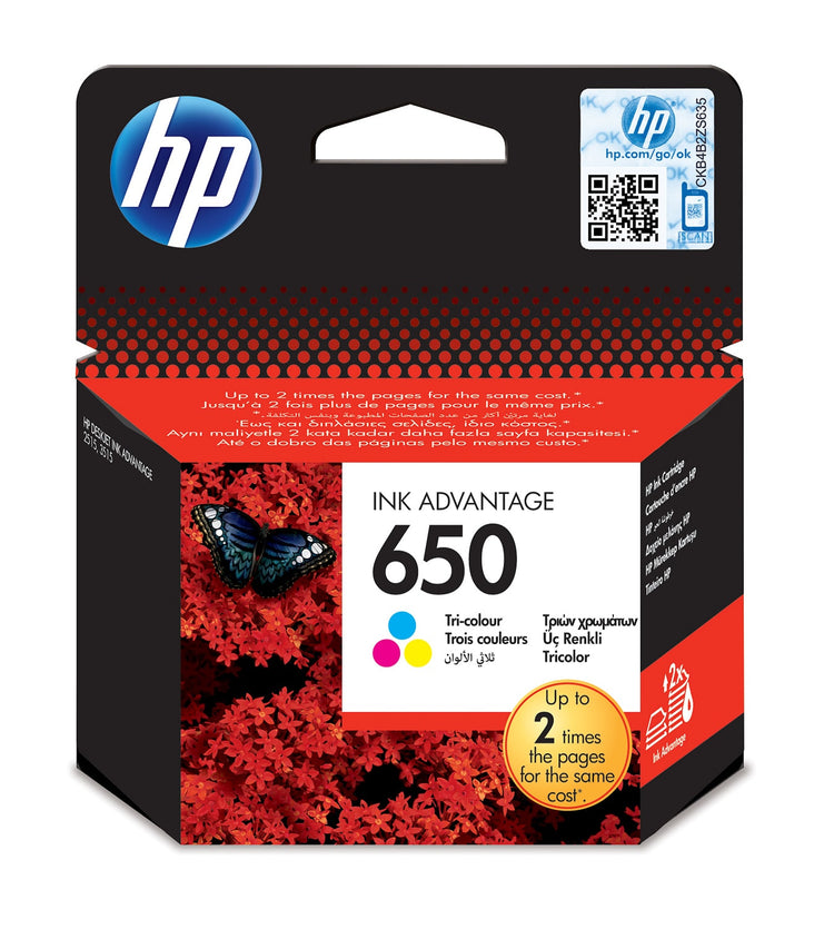 HP Ink - 650 Colour